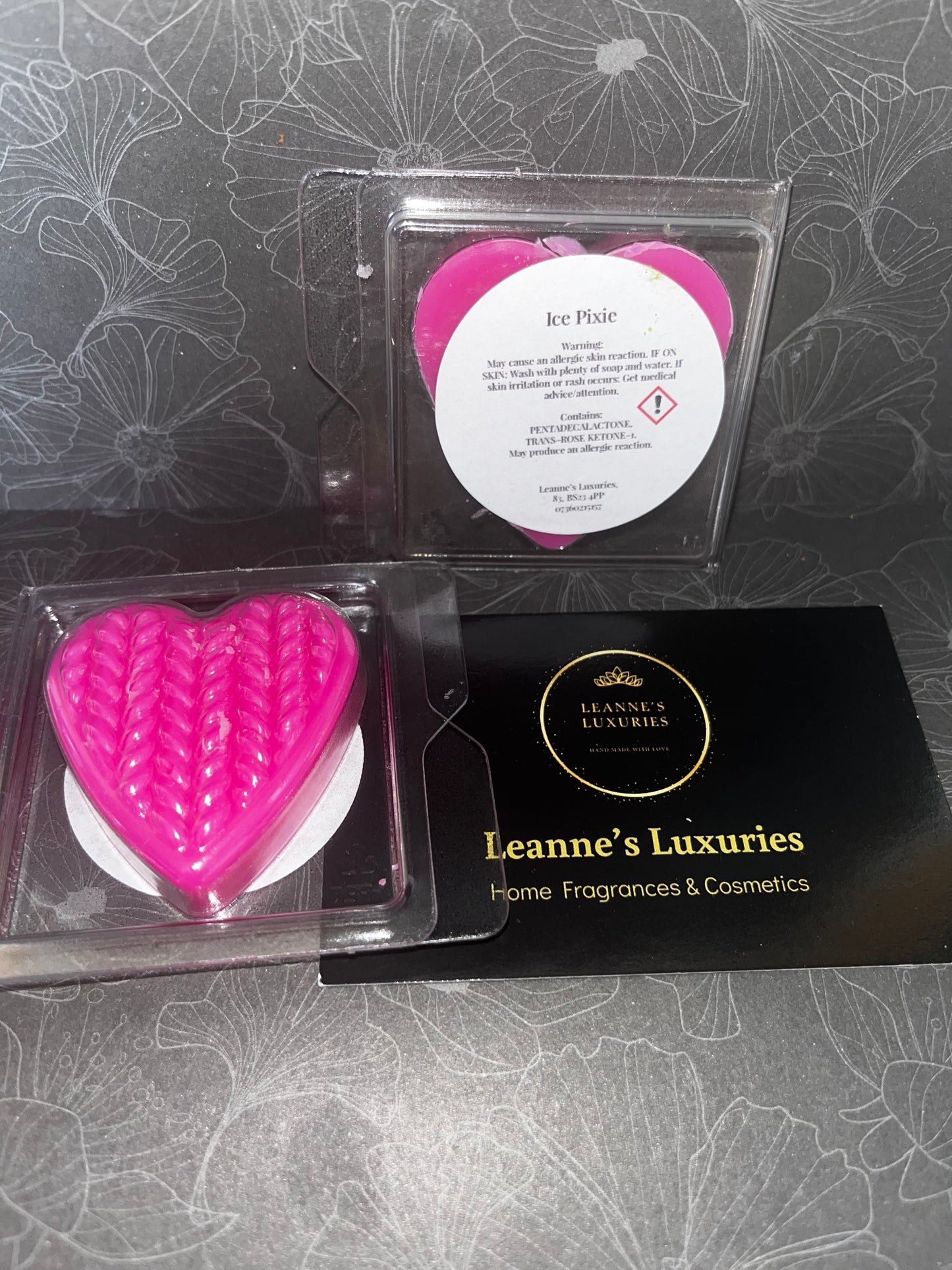 Love Heart Sample Wax Melts