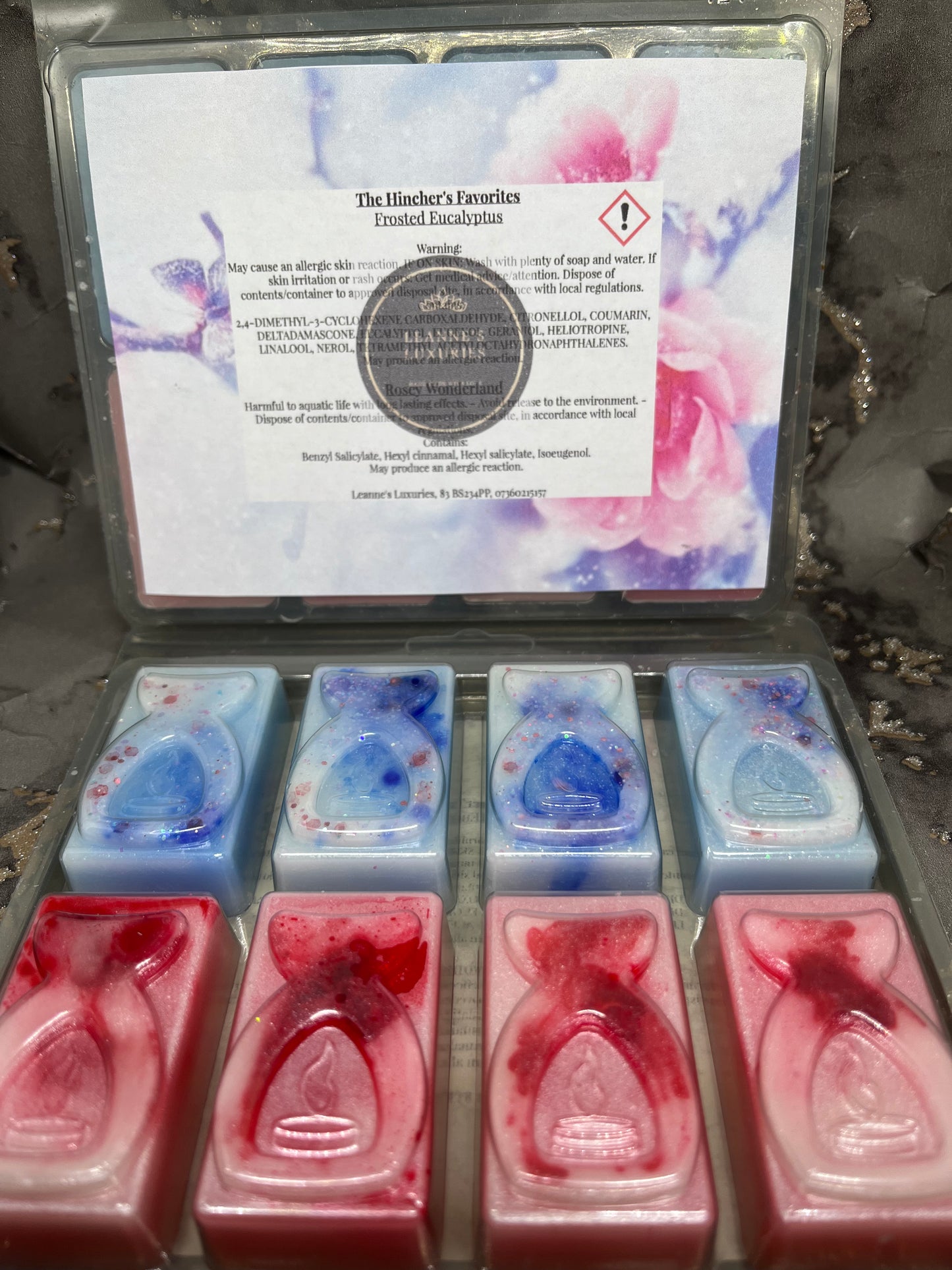 Filled Scented Wax Melt Boxes